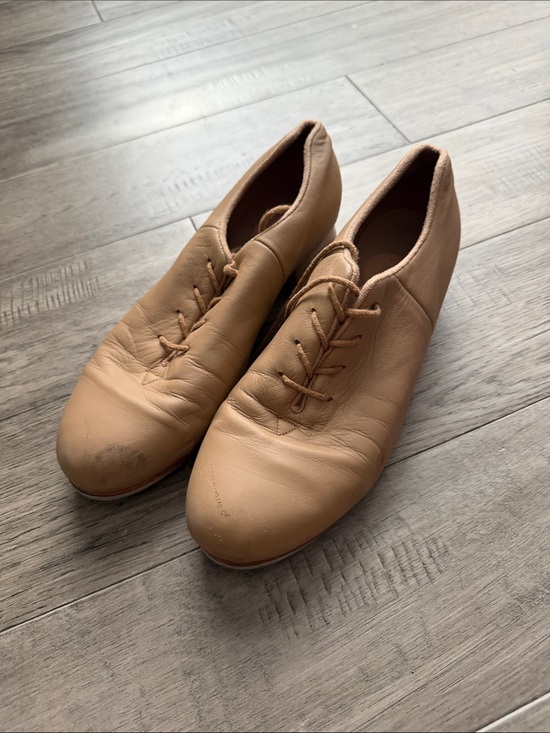 Bloch Shoes - Bloch Women's Tan Leather Lace-Up Oxford Dance Shoes